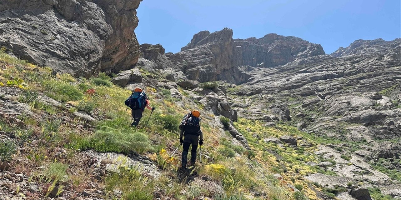 Hakkari'de dağcılar Sümbül Dağı zirve tırmanışına başladı