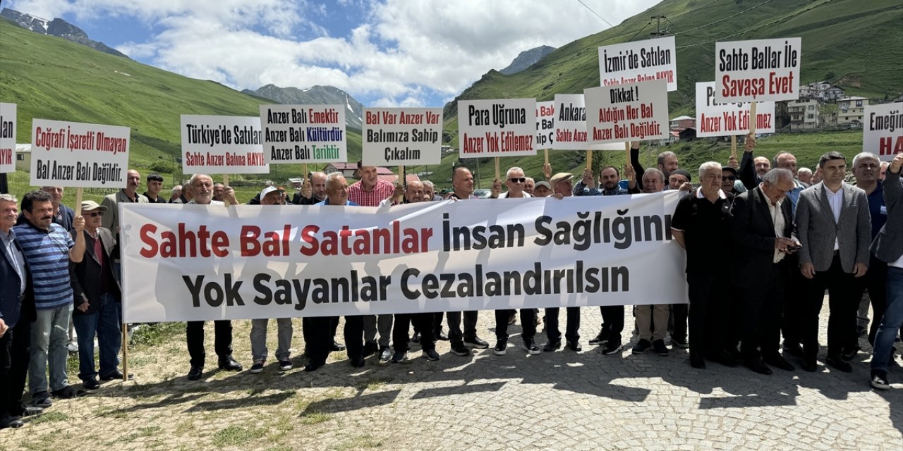 Rize'de "Anzer balı" adı altında sahte ürün satanlara yönelik suç duyurusunda bulunuldu