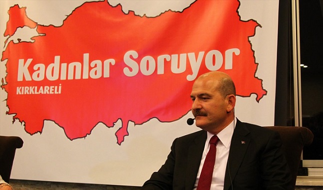 İçişleri Bakanı Soylu, Kırklareli'de
