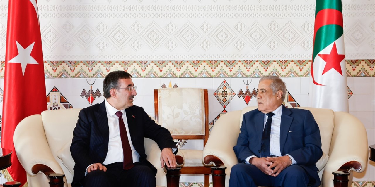 Cumhurbaşkanı Yardımcısı Yılmaz, Cezayir Başbakanı Arbavi ile görüştü