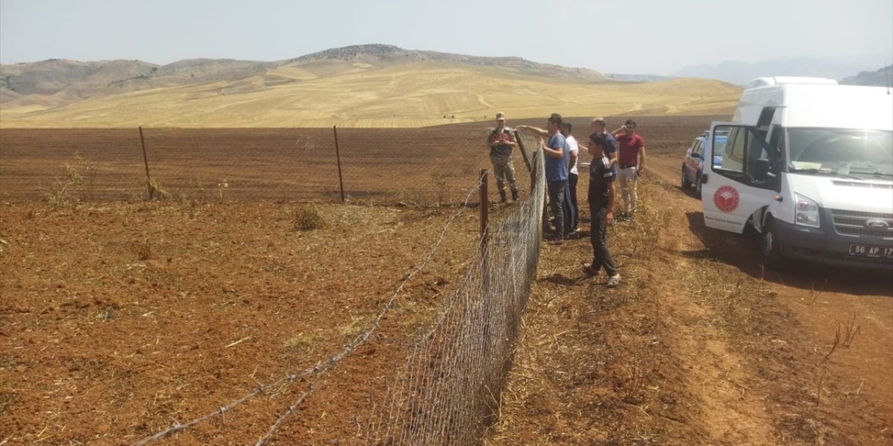 Siirt'te anız yangını çıkan alanlarda hasar tespiti tamamlandı