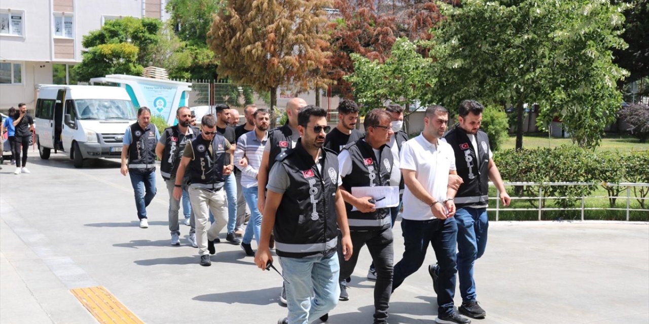 Kırklareli'nde suç örgütü operasyonunda 5 tutuklama