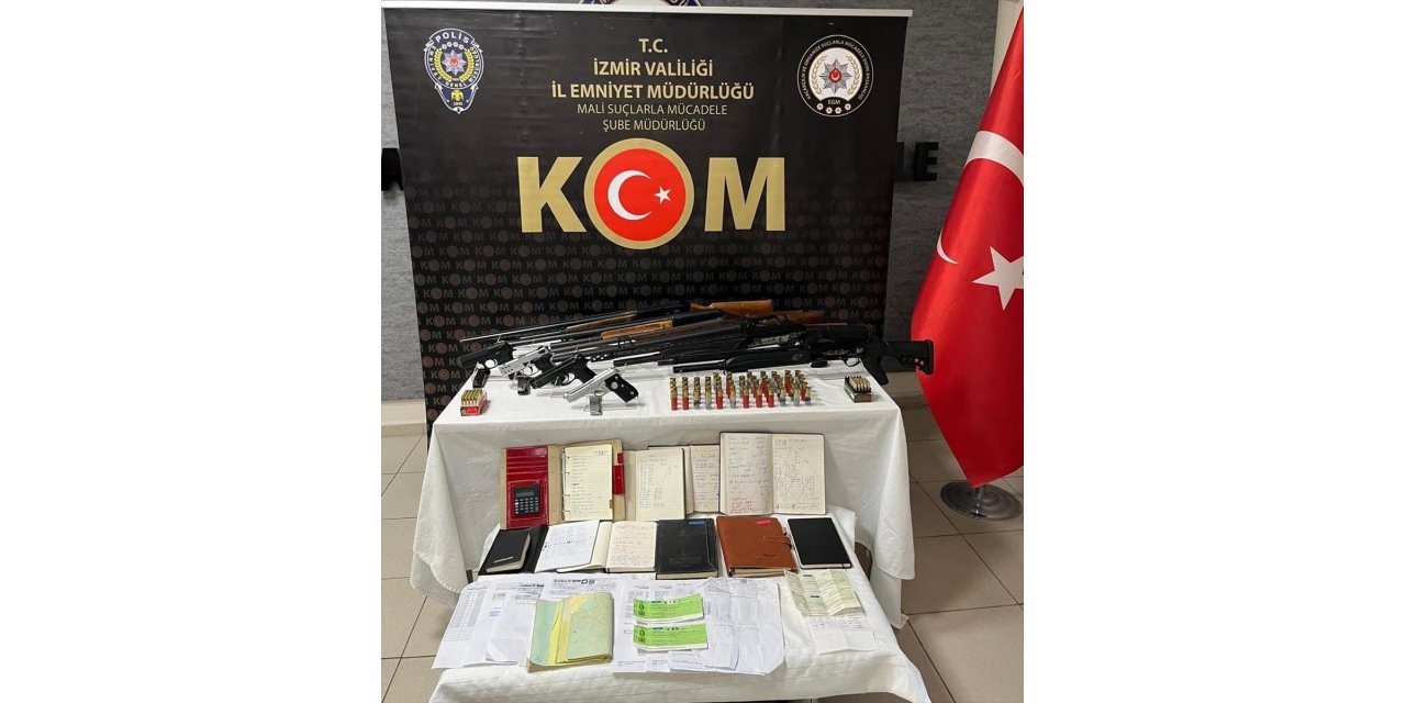 İzmir'de tefecilere yönelik operasyonda 14 kişi yakalandı