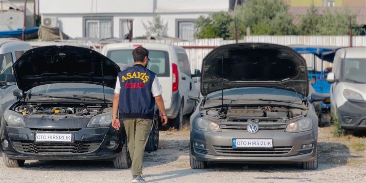 Mersin'de "change araç" operasyonunda 12 kişi yakalandı