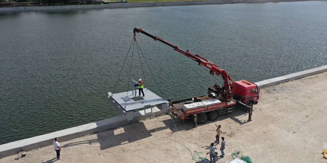 Meriç Nehri'ne olimpik standartlarda kürek parkuru kuruluyor