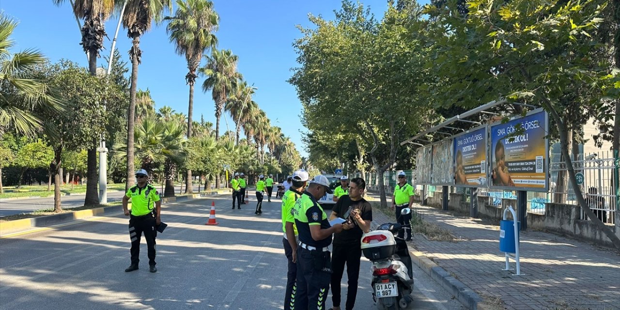 Adana'da yılbaşından bu yana 1825 motosiklet trafikten men edildi