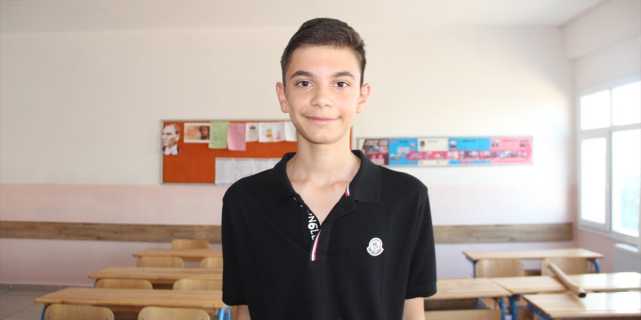 LGS sınavı birincilerinden Şırnaklı gencin hedefi Galatasaray Lisesi