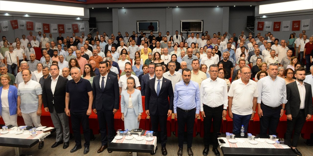 CHP Sözcüsü Yücel, Manisa'da partisinin İl Danışma Kurulu Toplantısı'nda konuştu: