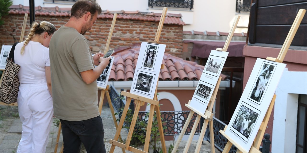 Edirne'de "Geçmişten Günümüze Kırkpınar Fotoğrafları Sergisi" açıldı