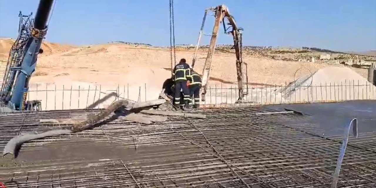 Mardin'de beton pompasının kırılan kolunun altında kalan işçi öldü