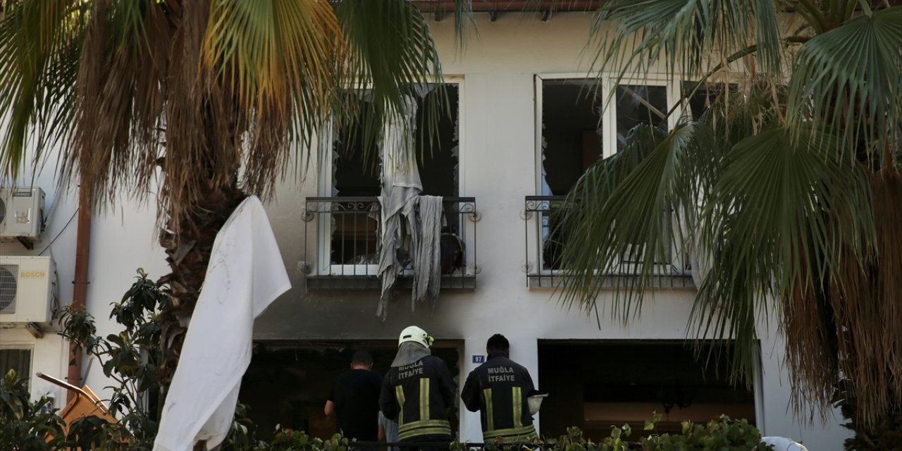 Fethiye'de mutfak tüpünün patlaması sonucu 1 kişi ağır yaralandı