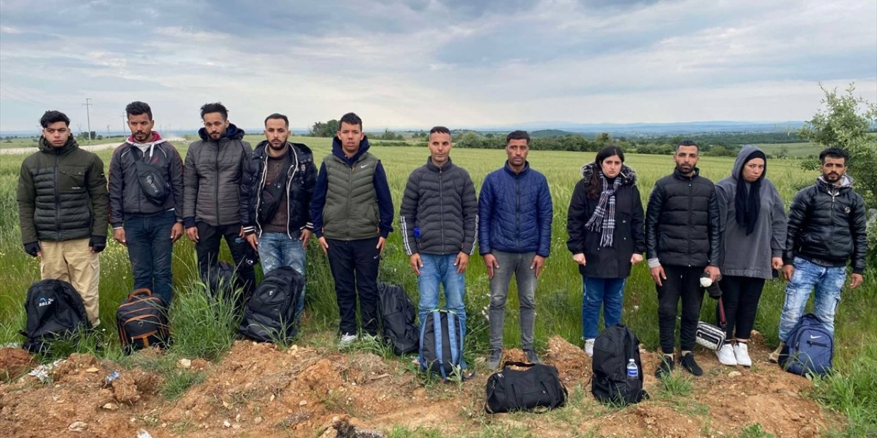 Edirne'de son bir haftada 282 düzensiz göçmen yakalandı