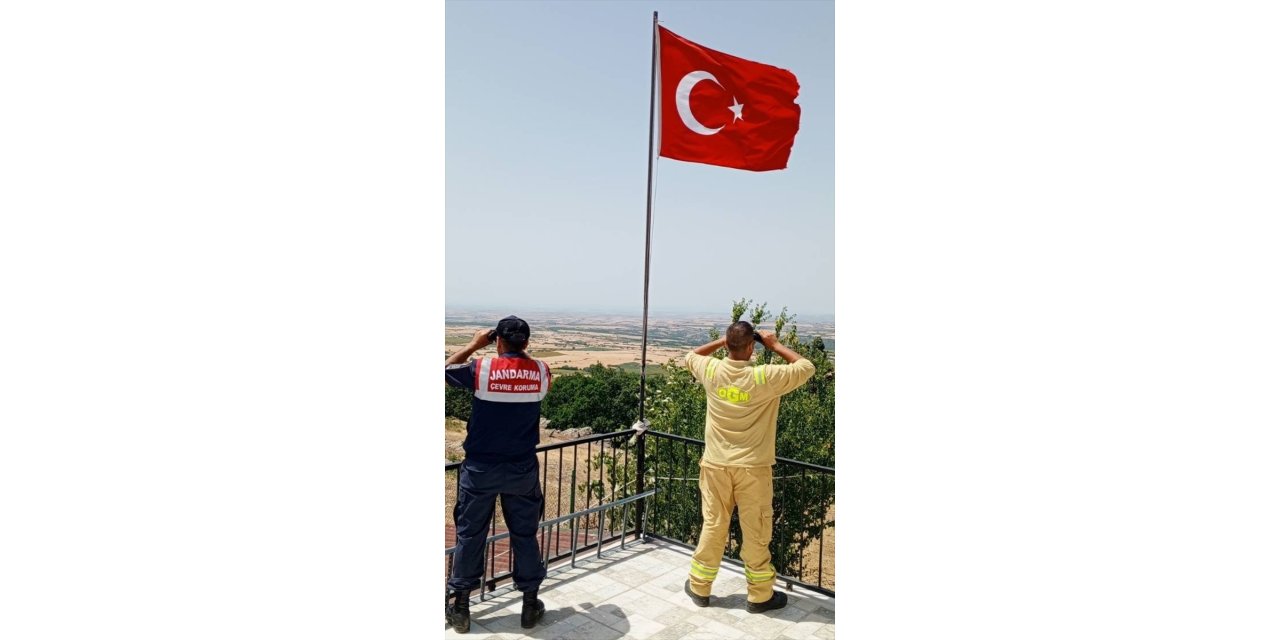 Edirne'de jandarma, orman yangınlarına karşı denetimlerini artırdı