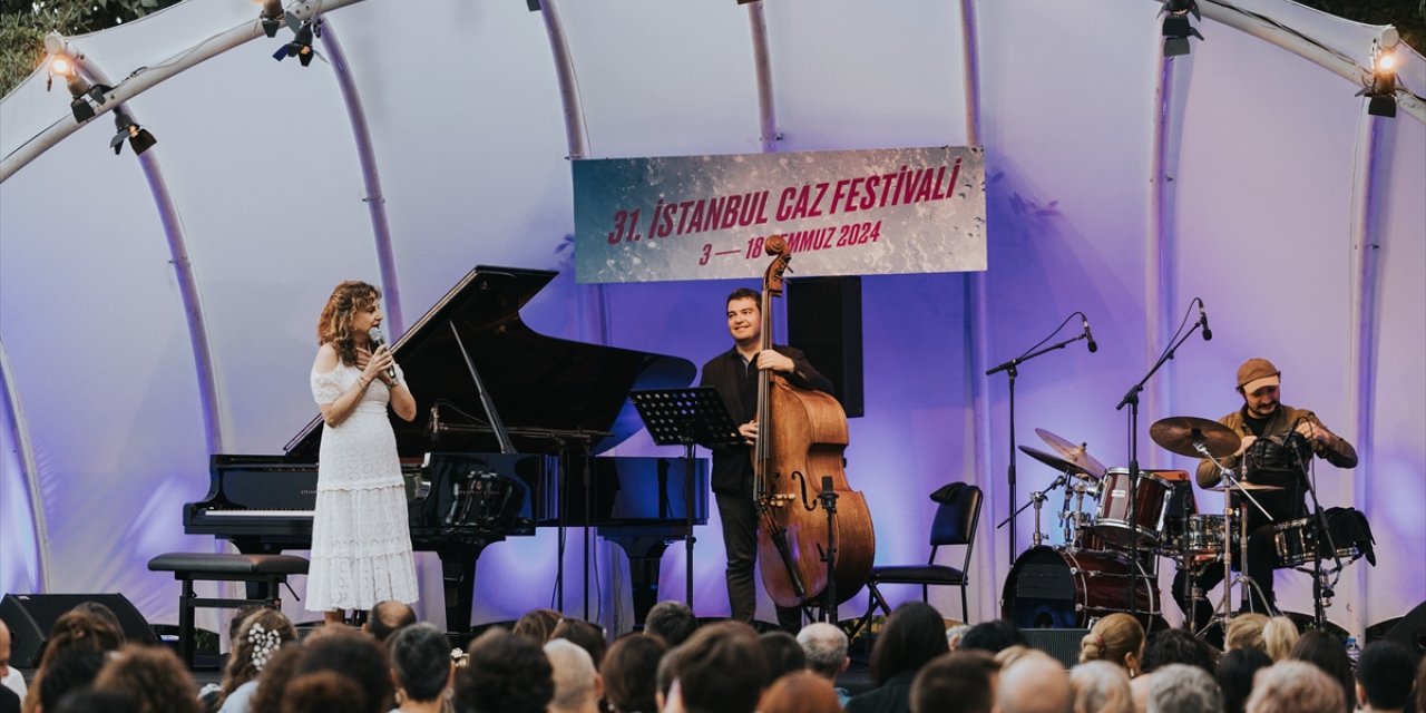Nilüfer Verdi ve Baptiste Trotignon, 31. İstanbul Caz Festivali'nde konser verdi