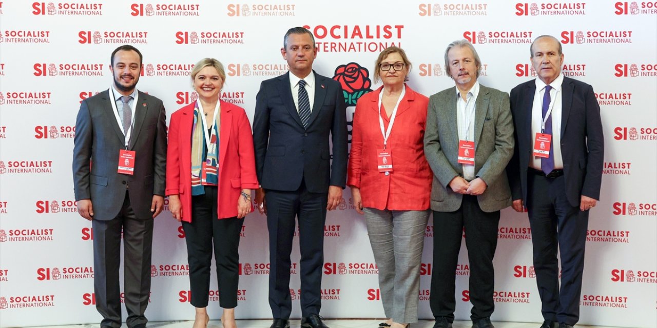 CHP Genel Başkanı Özel, Sosyalist Enternasyonal Avrupa Komitesi Toplantısı'nda konuştu: