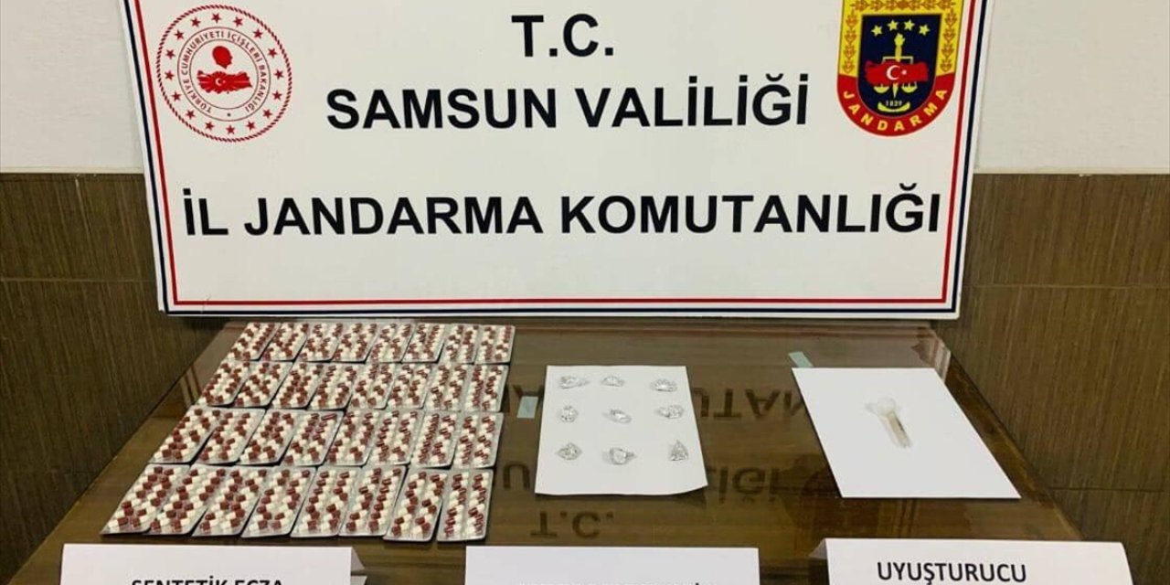 Samsun'daki uyuşturucu operasyonunda 2 kişi gözaltına alındı