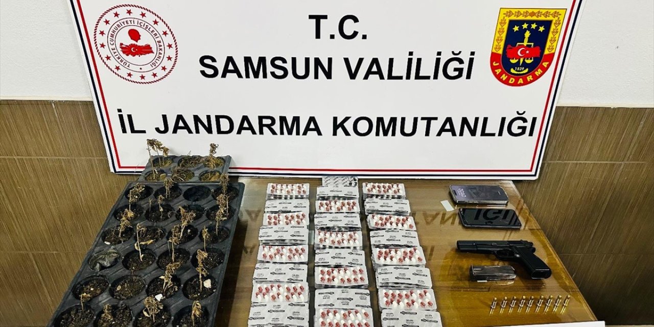 Samsun'da uyuşturucu operasyonlarında 3 şüpheli yakalandı