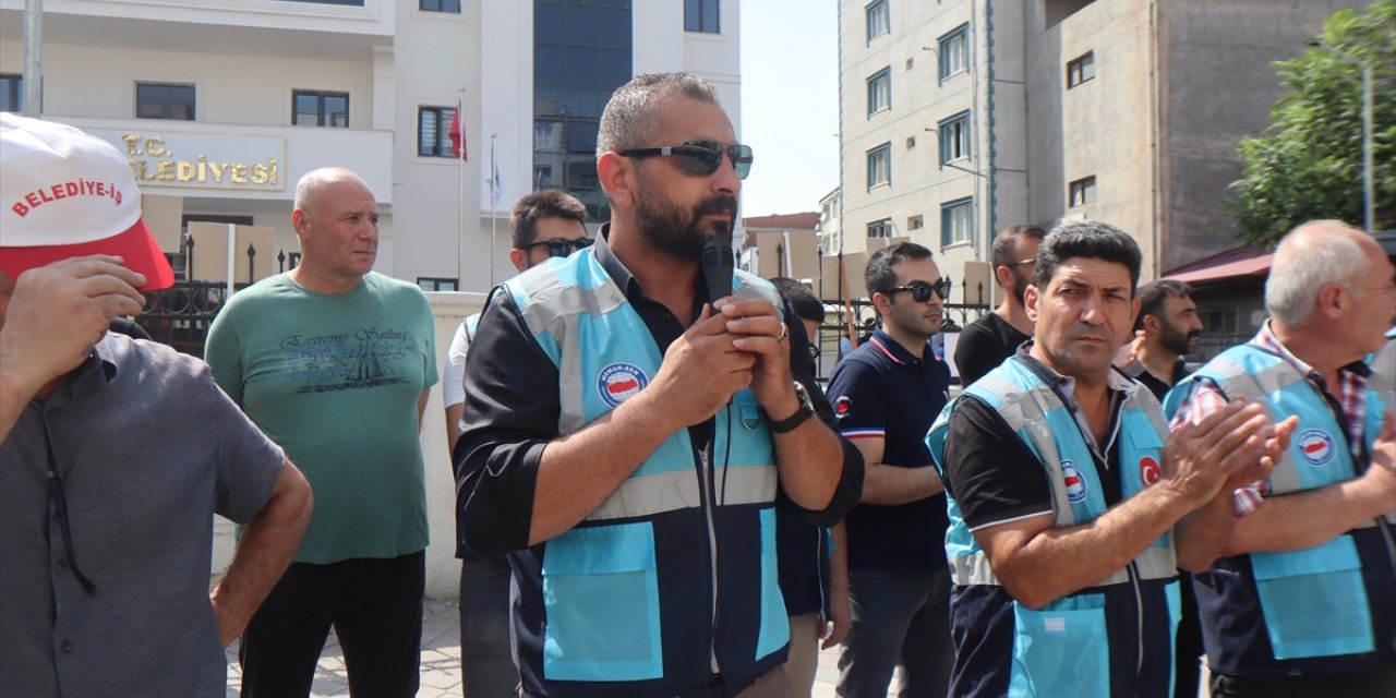 Iğdır'da Memur-Sen'den belediyedeki işten çıkarmalara tepki