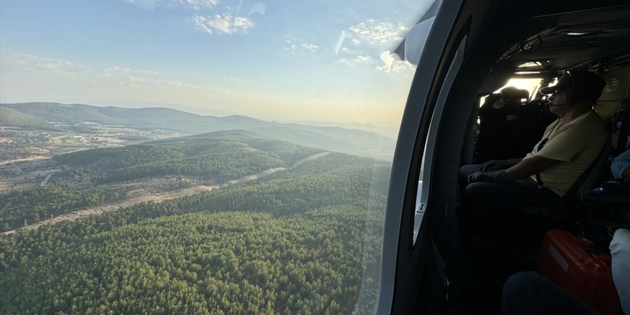 Bodrum'daki orman yangını kontrol altına alındı