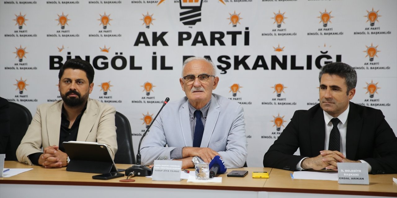 AK Parti Genel Başkan Yardımcısı Yılmaz, Bingöl'de konuştu: