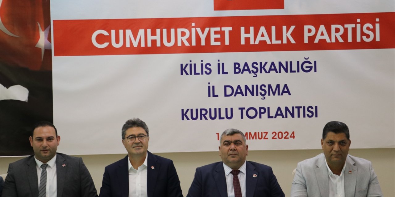 CHP Genel Başkan Yardımcısı Aytekin, Kilis'te partisinin danışma kurulu toplantısına katıldı