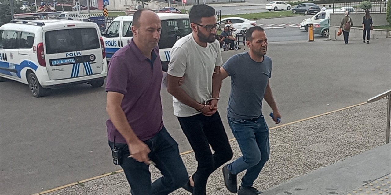 Karaman'da eski kız arkadaşını öldüren, yanındaki kişiyi yaralayan zanlı tutuklandı