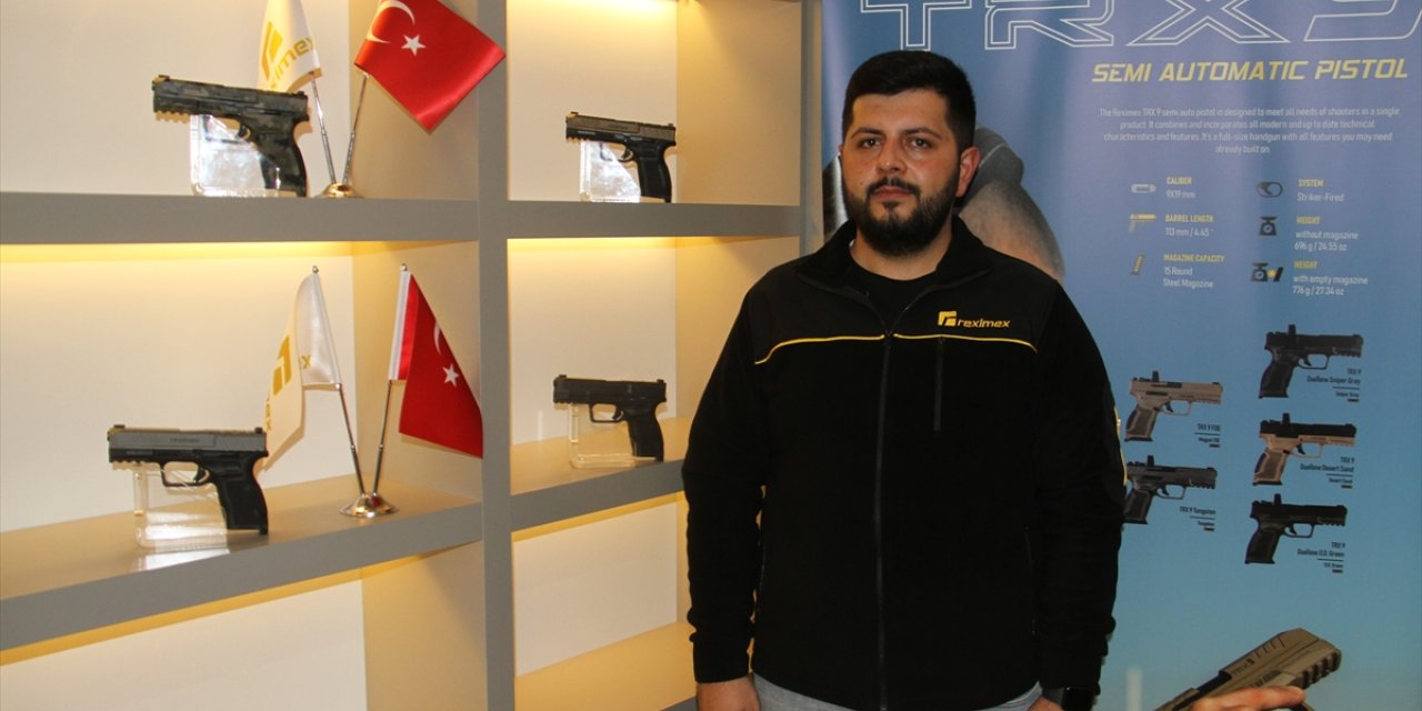 Konya'da yeni nesil tabanca üreten firma yurt dışı pazarını artırıyor