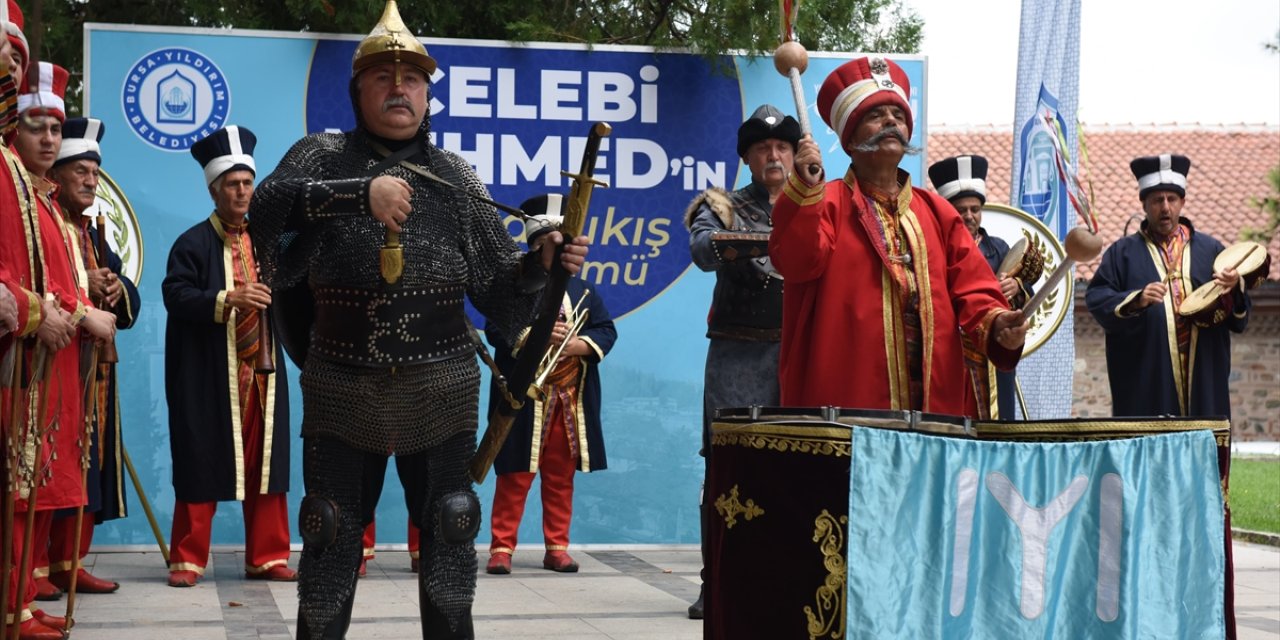 Osmanlı Devletinin 5. padişahı Çelebi Mehmed, tahta çıkışının 611. yıl dönümünde anıldı