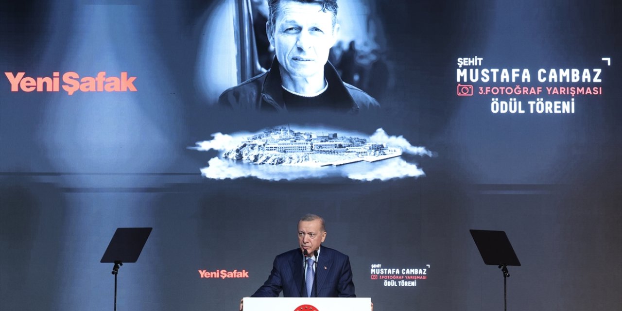 Cumhurbaşkanı Erdoğan, Şehit Mustafa Cambaz 3. Fotoğraf Yarışması Ödül Töreni'nde konuştu: (2)