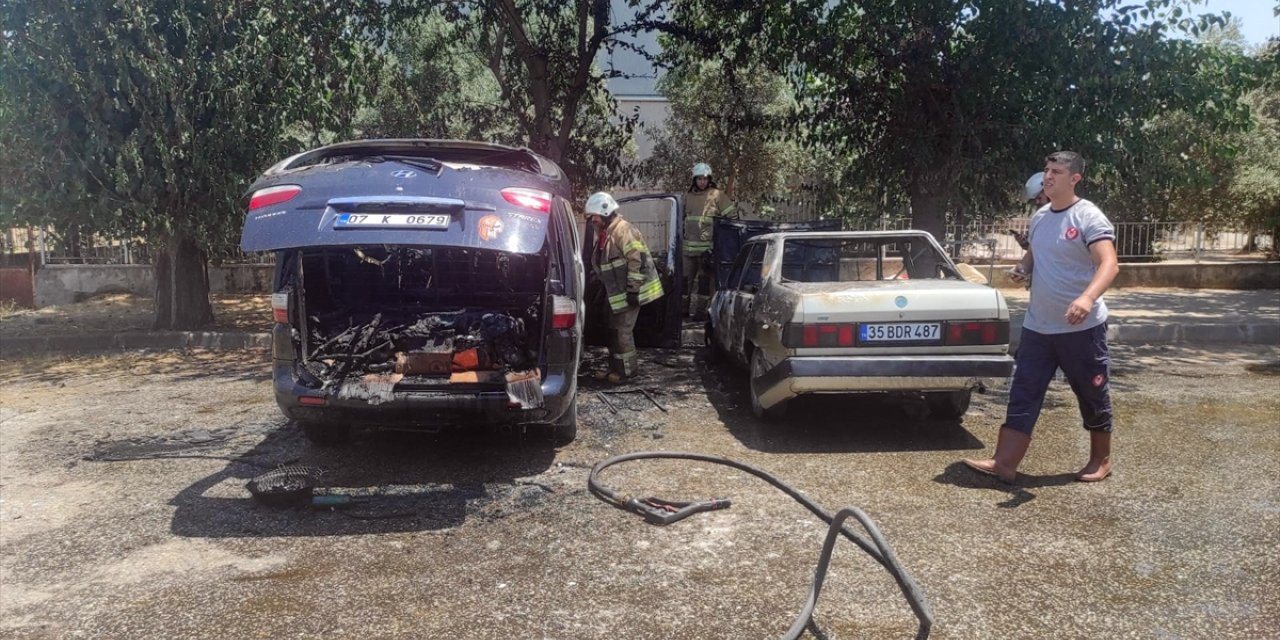 İzmir'de otomobilde çıkan yangında 4 yaşındaki çocuk öldü