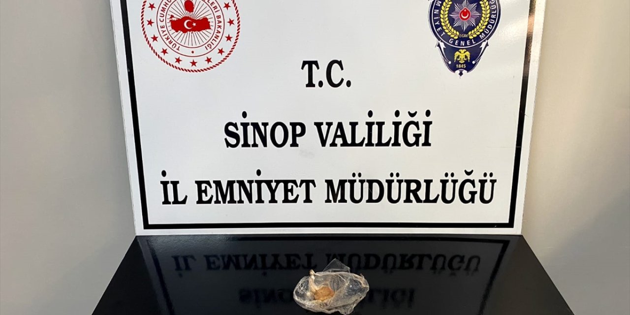 Sinop'ta uyuşturucuyla yakalanan 2 kişi tutuklandı