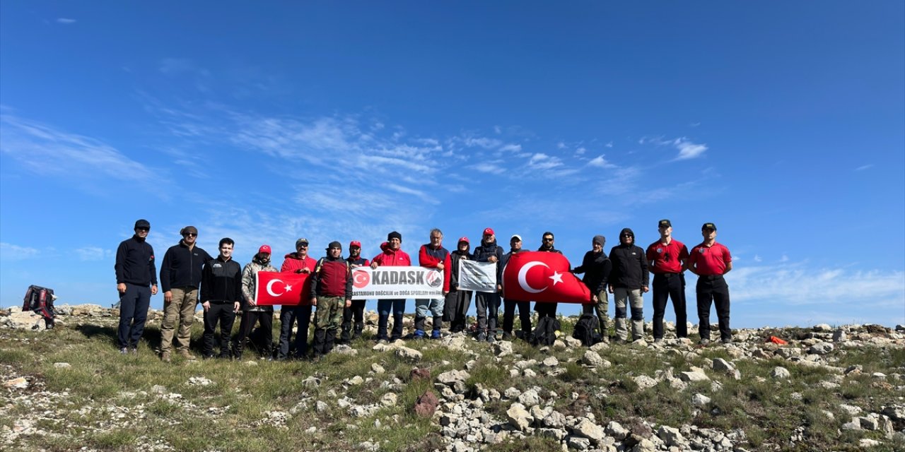 Ilgaz Dağı 15 Temmuz Şehitler ve Milli İrade Tırmanışı yapıldı