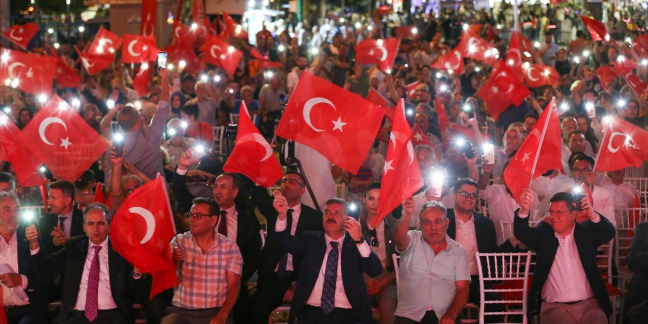 Uşak'ta 15 Temmuz Demokrasi ve Milli Birlik Günü etkinlikleri düzenlendi