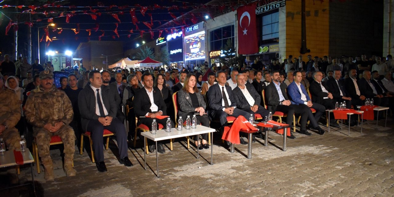 Doğu'da 4 ilde, 15 Temmuz Demokrasi ve Milli Birlik Günü etkinlikleri gerçekleştirildi