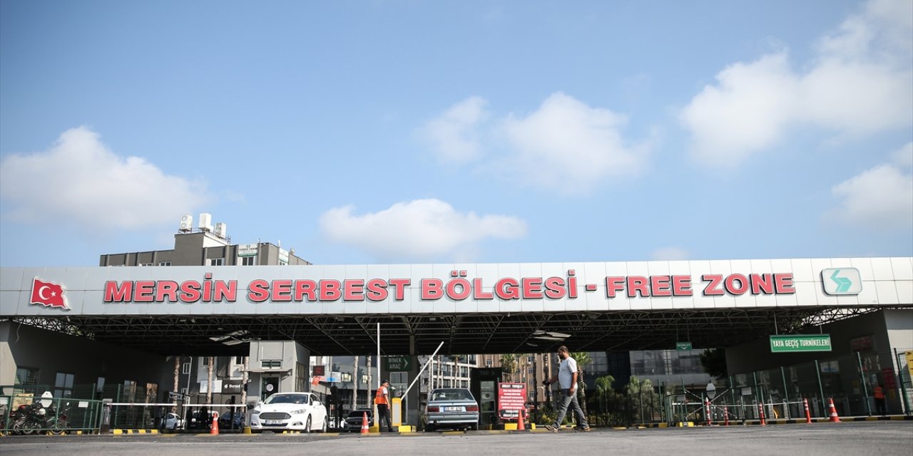 Mersin Serbest Bölgesi'nin 6 aylık ticaret hacmi 1,8 milyar dolara ulaştı