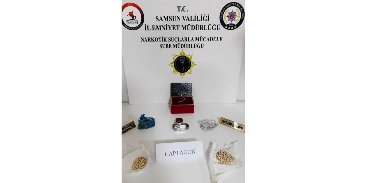 Samsun'da narkotik denetimlerinde 20 şüpheli yakalandı