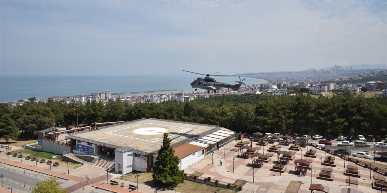 Samsun'da boğulma vakalarıyla mücadele kapsamında tatbikat düzenlendi