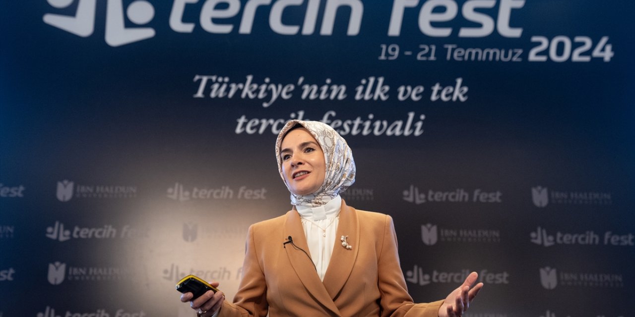 Bakan Göktaş, İHÜ TercihFest 2024'te konuştu: