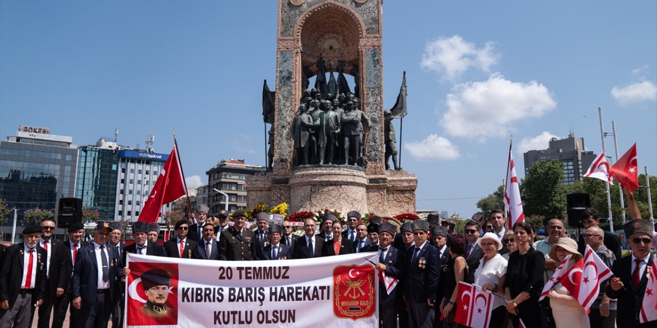 İstanbul'da, Kıbrıs Barış Harekatı'nın 50. yıl dönümü dolayısıyla tören düzenlendi