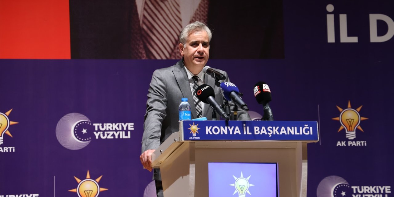 AK Parti Genel Başkan Yardımcısı Yalçın, Konya'da konuştu: