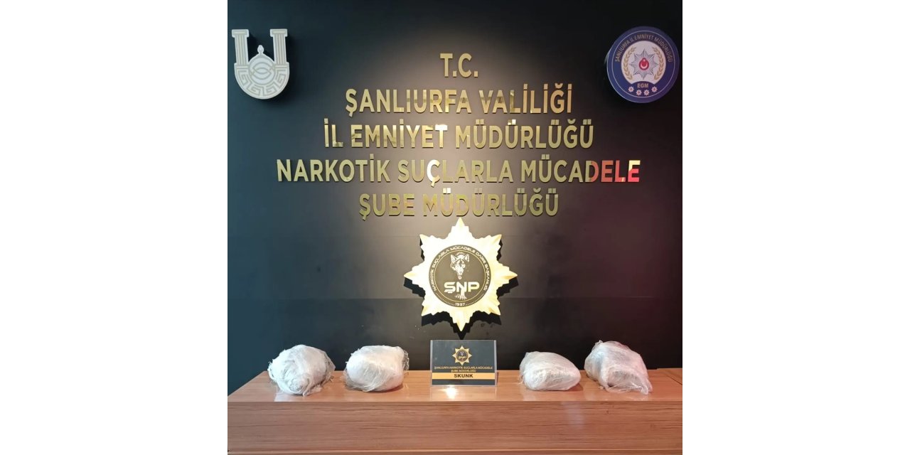 Şanlıurfa'da uyuşturucu operasyonlarında 11 şüpheli yakalandı