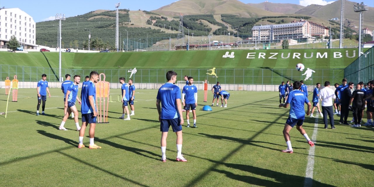 Erzurumspor FK sezon hazırlıklarını sürdürüyor