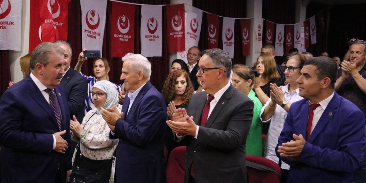 BBP Genel Başkanı Destici Tekirdağ'da konuştu: