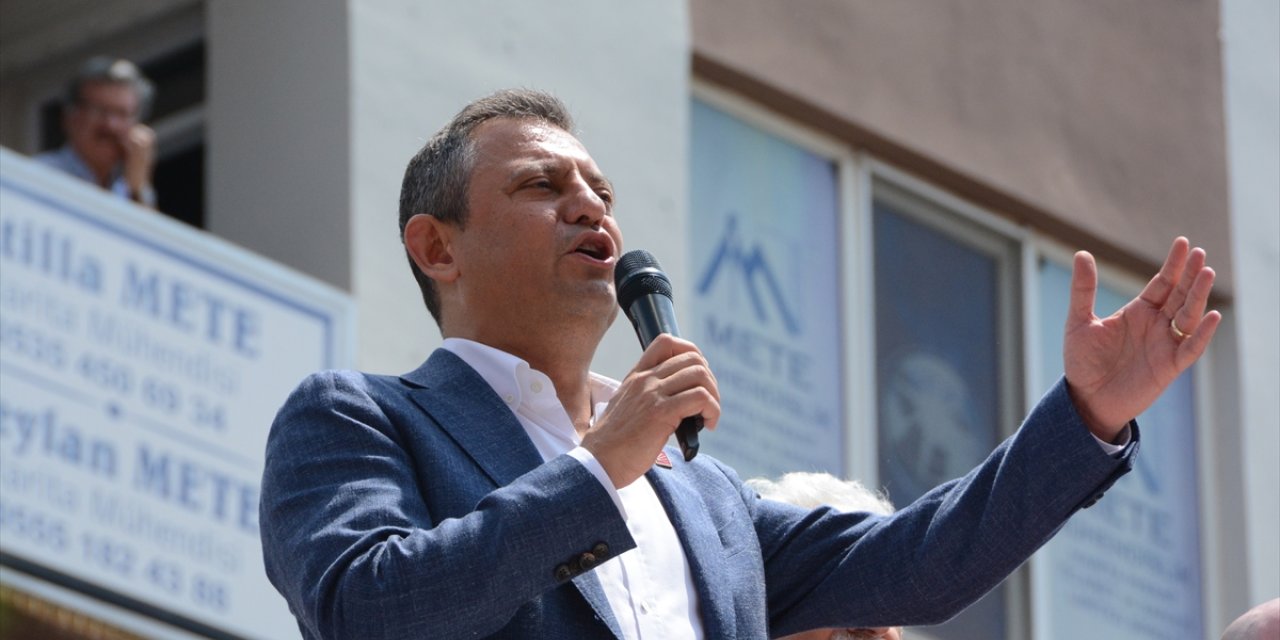 CHP Genel Başkanı Özel, Balıkesir'de konuştu: