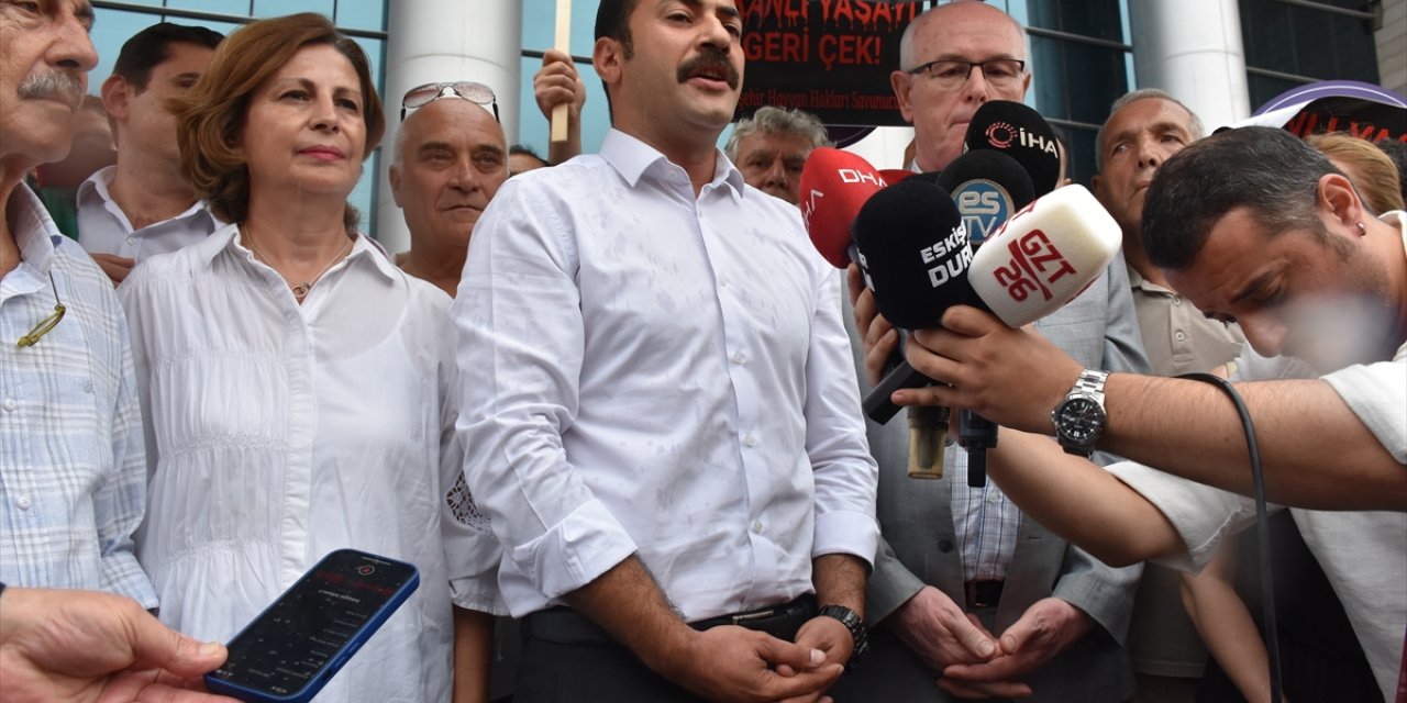 CHP Eskişehir İl Başkanı Yalaz, hakkında açılan soruşturma kapsamında ifade verdi