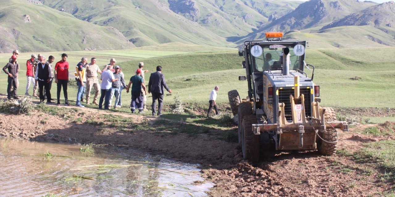 GÜNCELLEME - Erzurum'da gölete giren 4 çocuktan 1'inin cansız bedeni bulundu