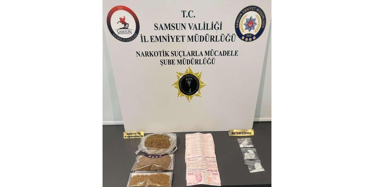 Samsun'da narkotik denetimlerinde 17 şüpheli yakalandı