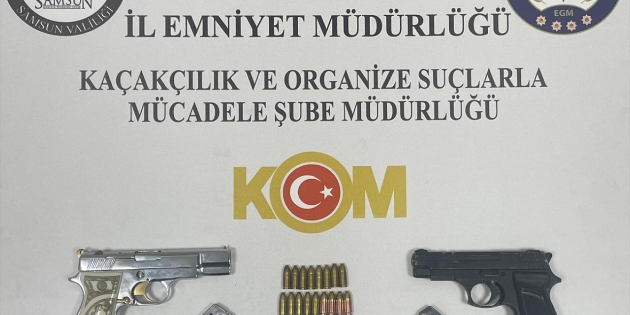 Samsun'da kaçakçılık operasyonunda 2 zanlı yakalandı