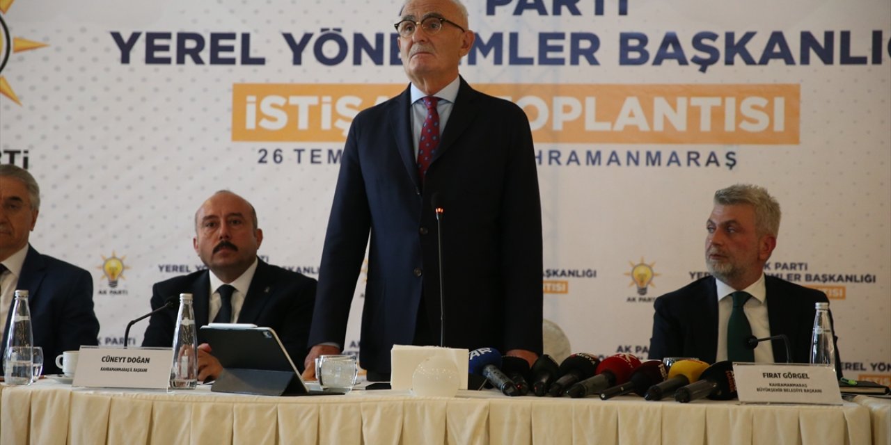AK Parti Genel Başkan Yardımcısı Yılmaz, Kahramanmaraş'ta konuştu: