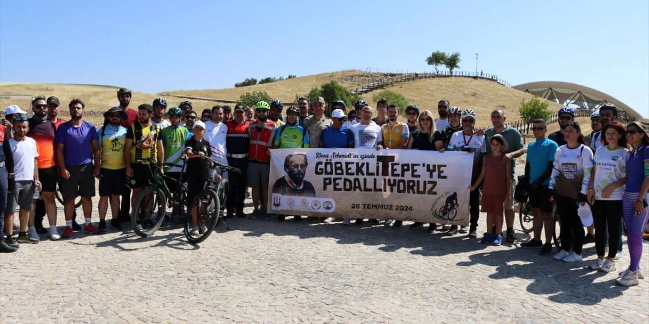 Göbeklitepe'yi dünyaya tanıtan Prof. Dr. Schmidt anısına pedal çevirdiler